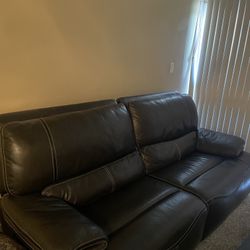 Electric Recliner Loveseat Couch