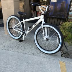 SE Bikes Maniacc Flyer BMX Bike Arctic White