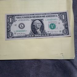 🇺🇸⭐$1 Start Note.         $100.oo