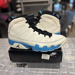 Air Jordan 9 Powder Blue Size 12 $140