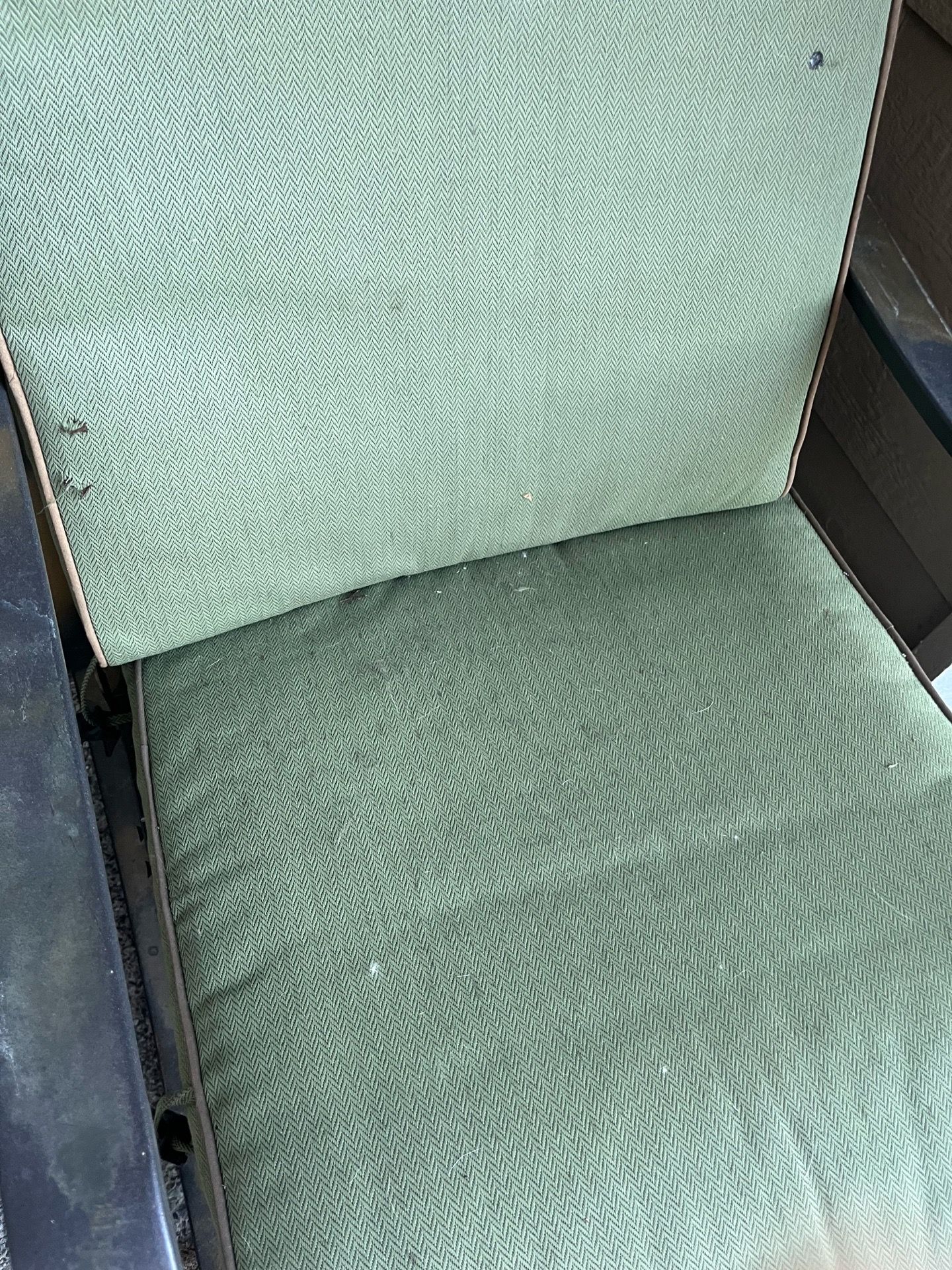 Metal rocking chair