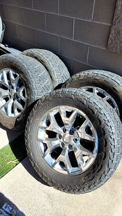 gmc sierra wheels and tires