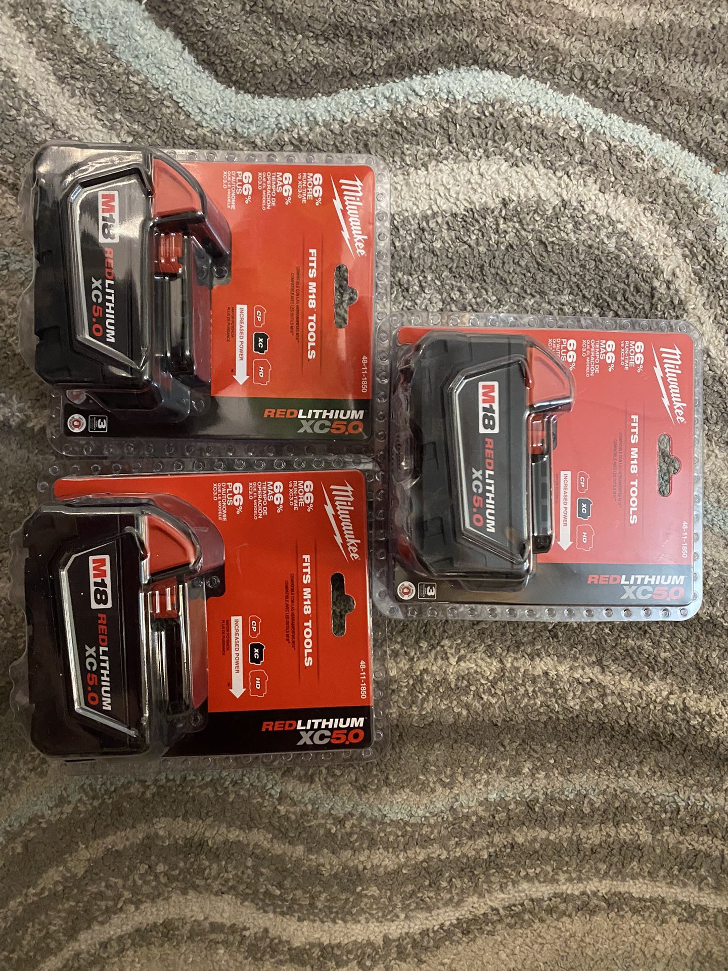 Miles Batteries 5.0 Ah ( 3 )
