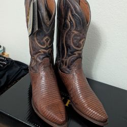Dan Post Lizard Boots/Botas De Armadillo 