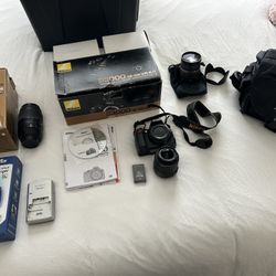 Photography Camera And Lens