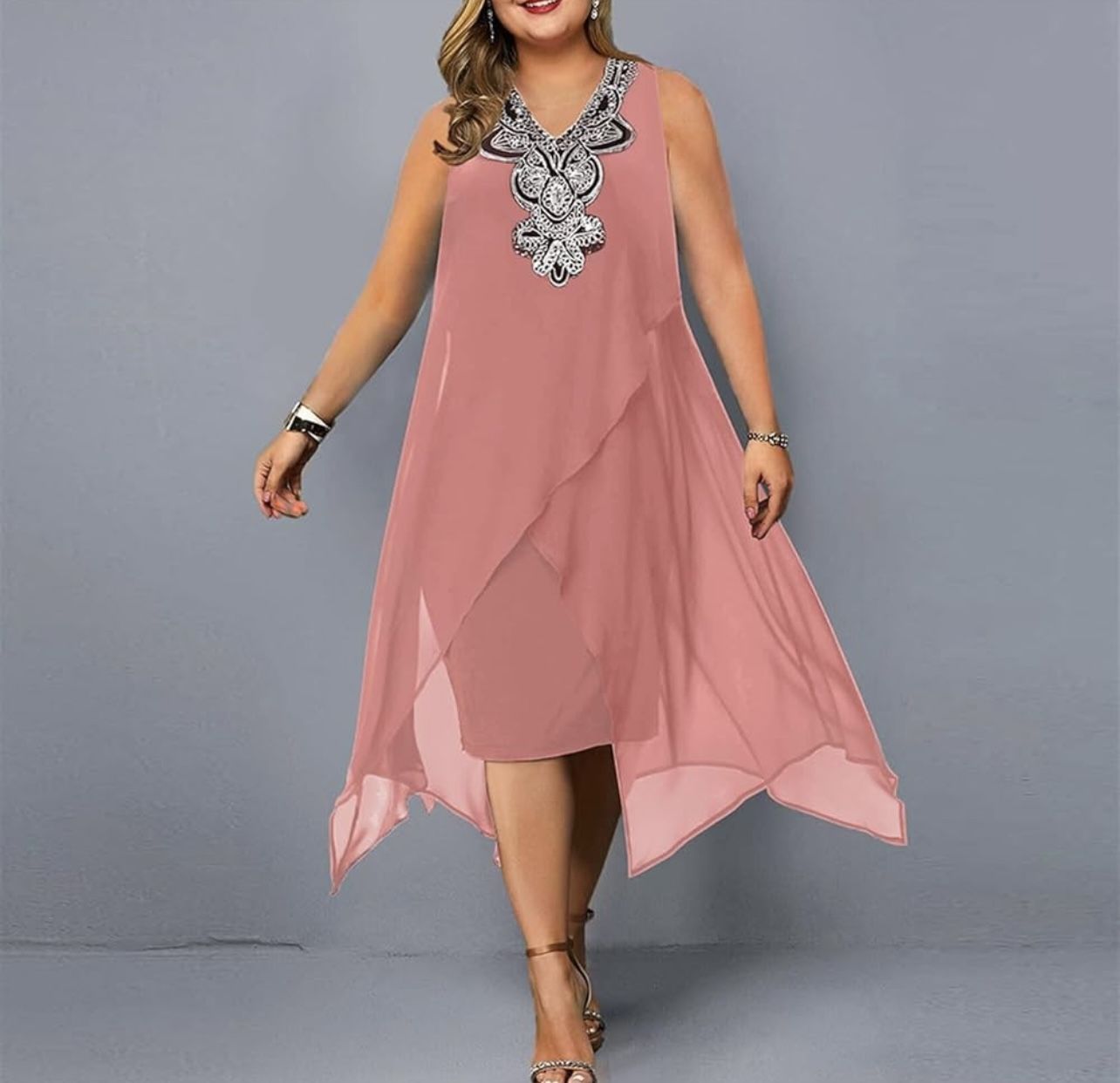Dress Size Large New Color Is Purple New