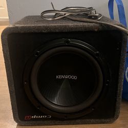 Amplifier And Subwoofer Combo