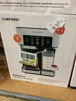 Chefman Barista Pro Espresso Machine — $85