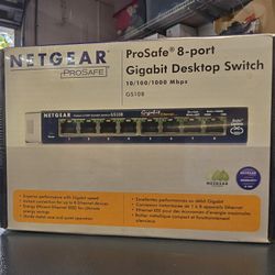 Desktop Gigabit Switch Netgear 8 Port