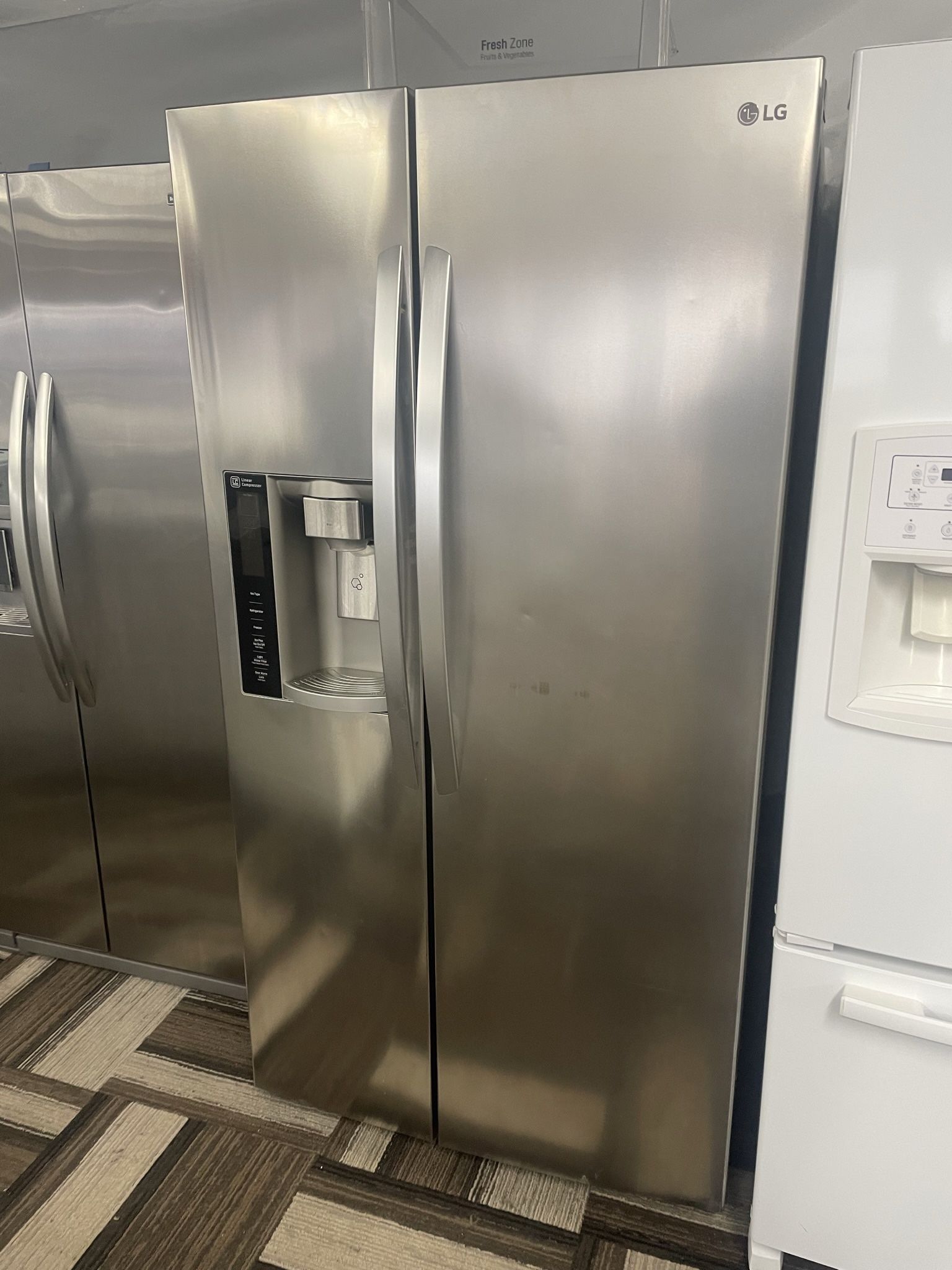 Lg Side By Side Refrigerator Stainless 