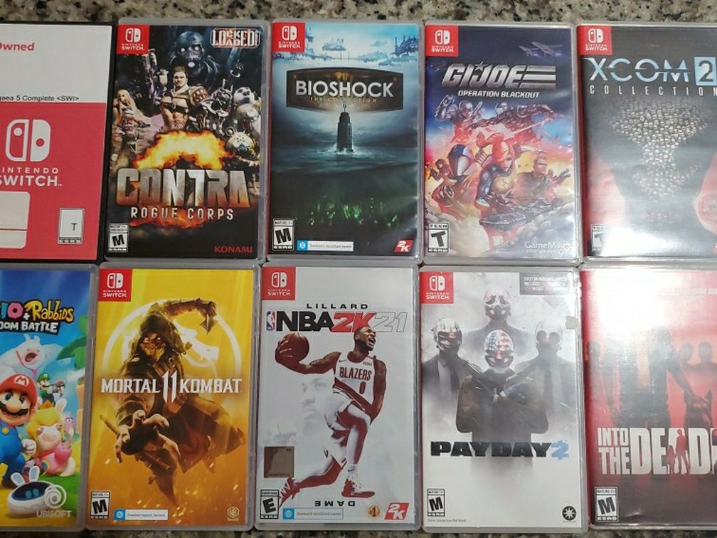 Nintendo Switch Games,price Firm.See List For Prices for Sale in