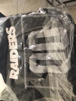 Oakland raiders pet dog jersey medium new