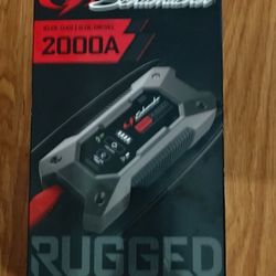 RUGGED HIGH PERFORMANCE LITHIUM TECHNOLOGY JUMP STARTER 
