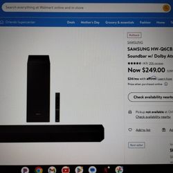 Samsung SoundBar Dolby Atmos Bluetooth 3.1 Home Theater 