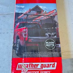 Weather Guard 800 lbs. Load Capacity Black Universal Truck Ladder Rack