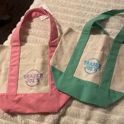 Trader Joes Pastel Bags 