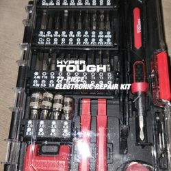 Hyper Tough 77pc Computer Repair Kit