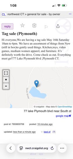 Tag sale