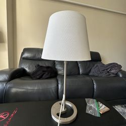Nightstand and standup lamp