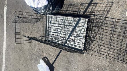 Black Wire Dog Crate