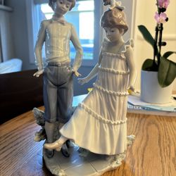 Lladro - One, Two, Three Boy & Girl