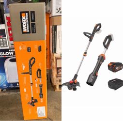 HUGE SALE! Worx 20V Blower/Trimmer Combo Brand New In Box ONLY $89.99