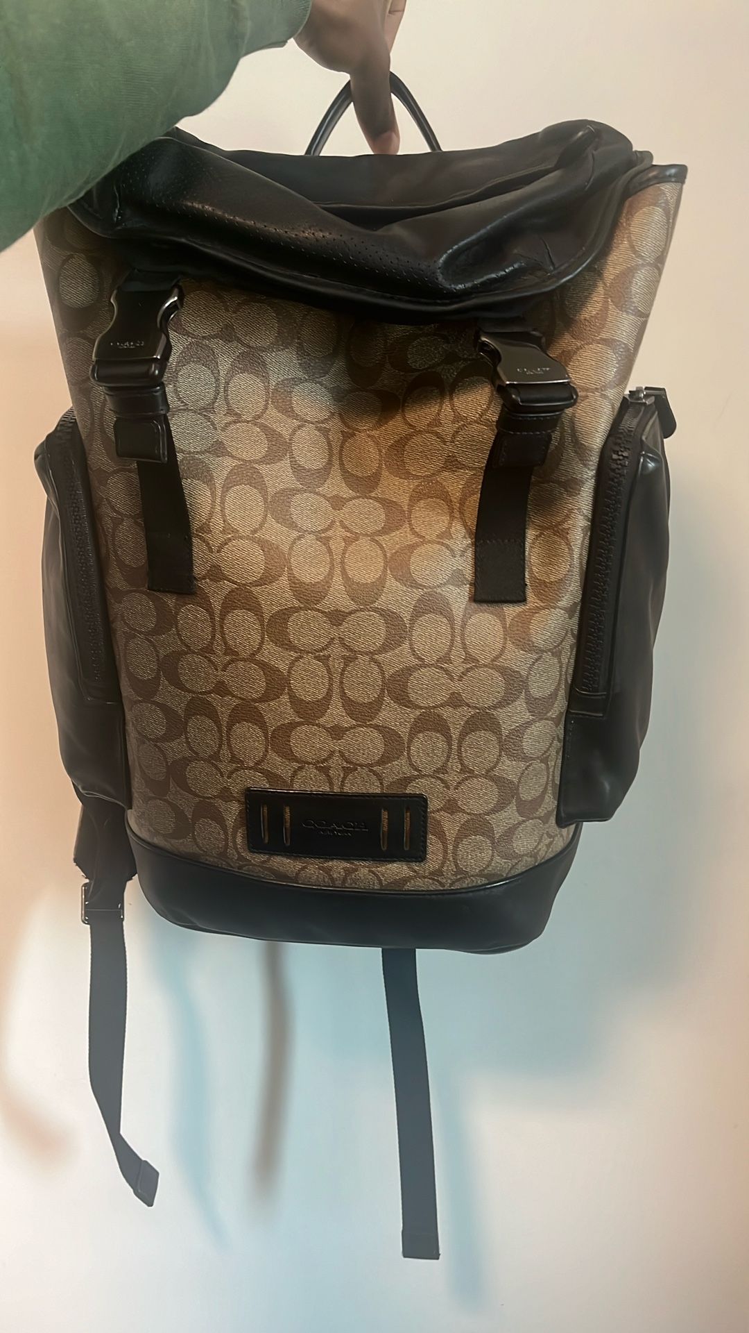 Coach Backpack Genuine Leather