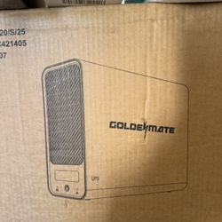 Golden mate 1000VA/800W   LiFePO4   UPS   PRO 8-Outlet   NAS