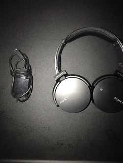 SONY BLUETOOTH WIRELESS HEADPHONES