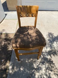 Counter high, swivel barstool floor to seat 24.