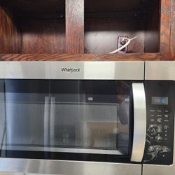 Whirlpool - 1.7 Cu. Ft. Over-the-Range Microwave - Stainless Steel