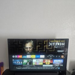 55'' Insignia Smart TV With Sound Bar
