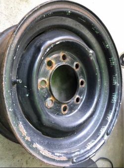 16” Steel Rims For Chevy Classic Trucks With 8x6.5” Bolt Pattern