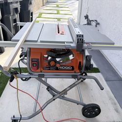Ridgid Table Saw Jobsite - Used 3 Times