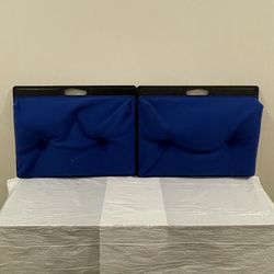 PORTABLE, LIGHTWEIGHT, SOFTLY-PADDED LAPTOP DESKS - 18.75” W x 14.5” L - TWO (2) available - firm price each.