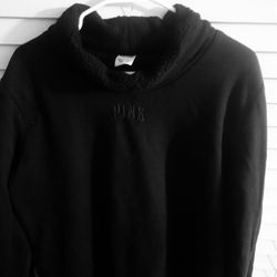 Like New VS PINK Fleece Lined Sweatshirt Size Medium