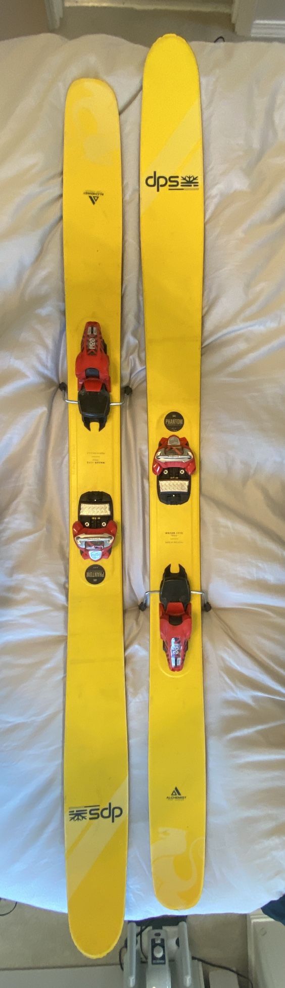 DPS Wailer 112 Alchemist 182 Skis W/ Marker Jester 18 Pro Bindings