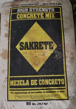 Sakrete High Strength Concrete Mix 80 lb