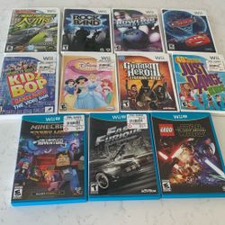 Wii And Wii U Games