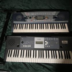 2 Yamaha Electronic Keyboards