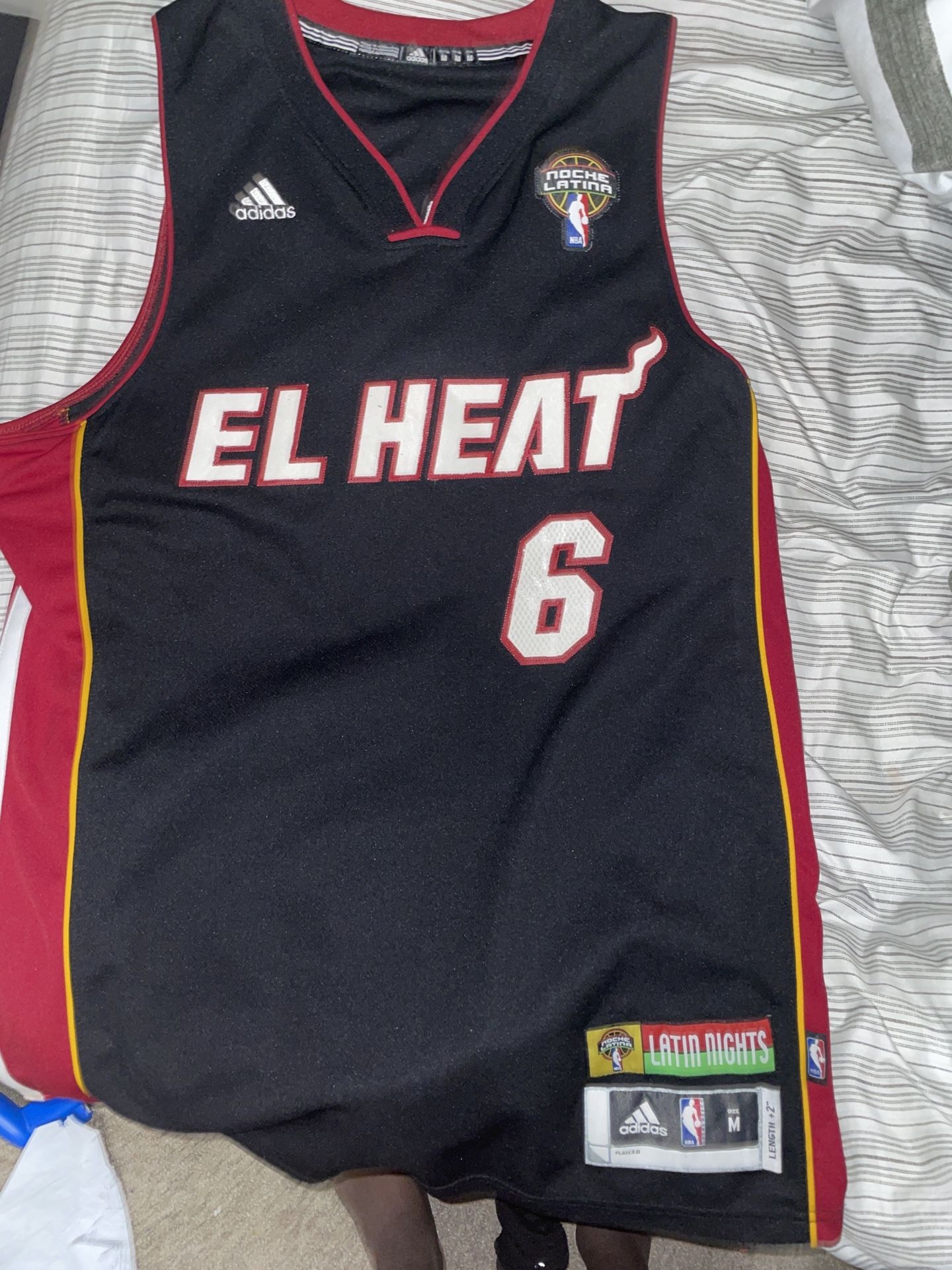 LeBron James El Heat Jersey 