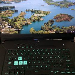 Asus TUF Laptop with RTX 3060 Gpu