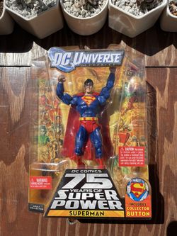 Mattel 2010 DC Universe Classic All Star Superman 75 Years of Super Power!