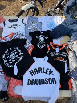 Baby Onesie and Shirt Lot – Harley-Davidson & More