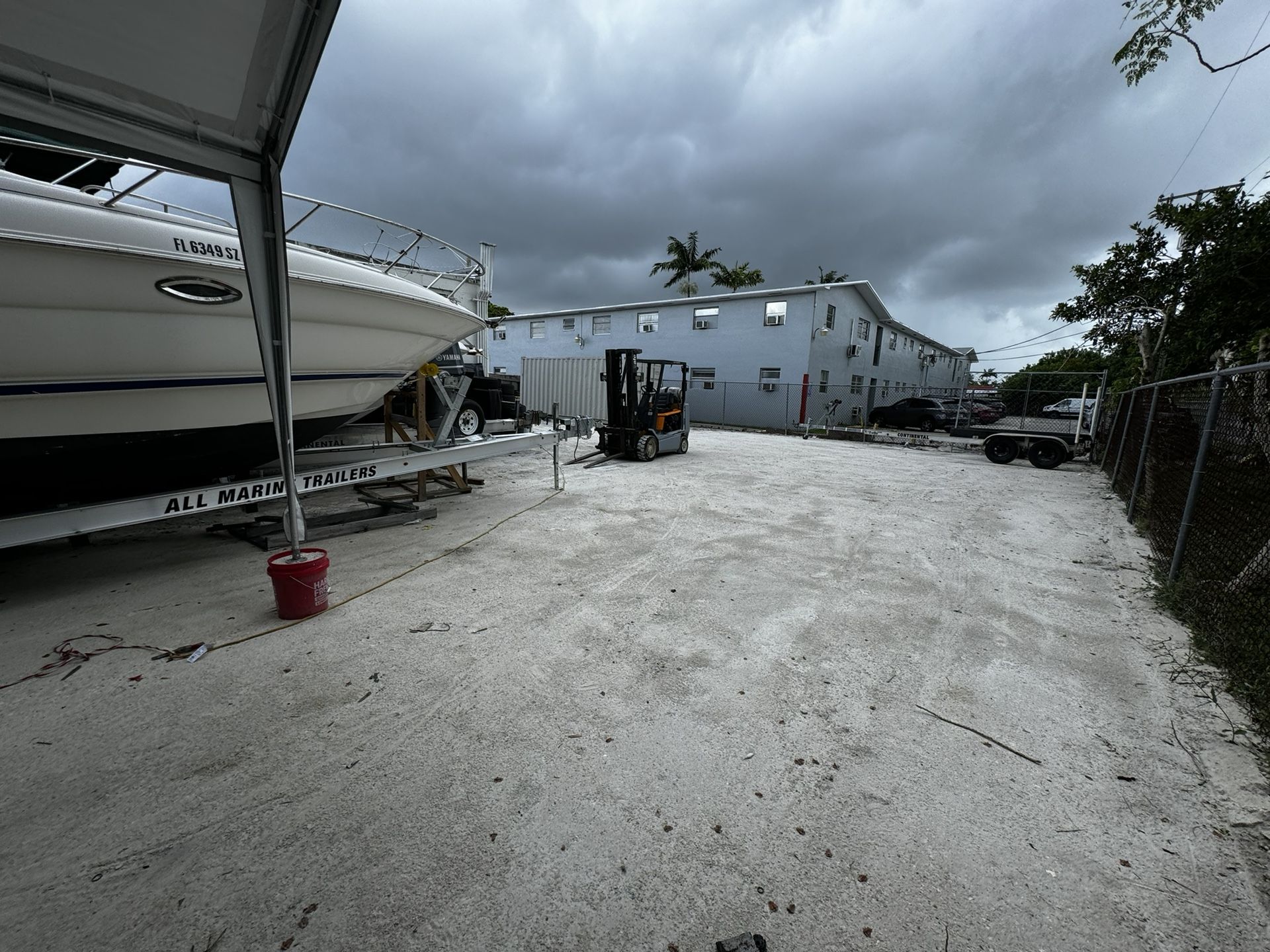 BOAT STORAGE YARD
