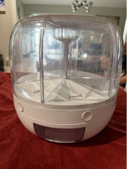✨ Rotating Candy / Cereal / Dry Goods Dispenser – 6 Compartments ✨