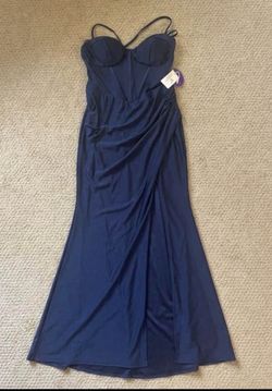 Stunning Navy Blue Windsor Formal Gown