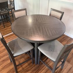 Counter Height Table And Chairs