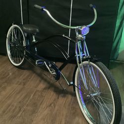 STRETCHED KUSTOM  KRUISER ROADSTER BIKE SINGLE SPEED
