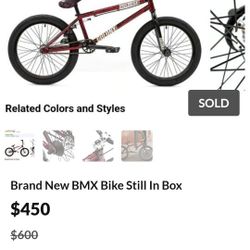 Brand New BMX Bike Still In Box